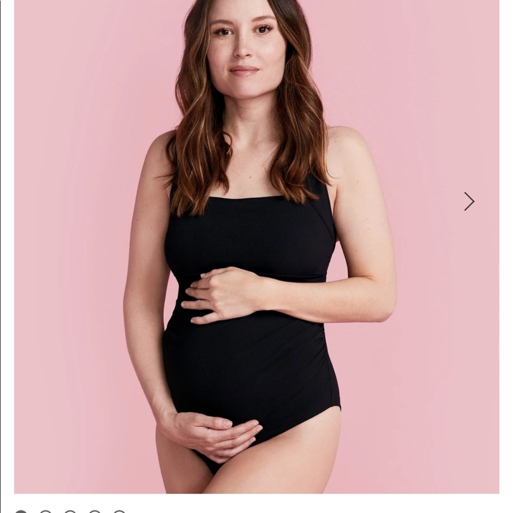 NWT Summersalt Maternity Ribbed Current Swimsuit